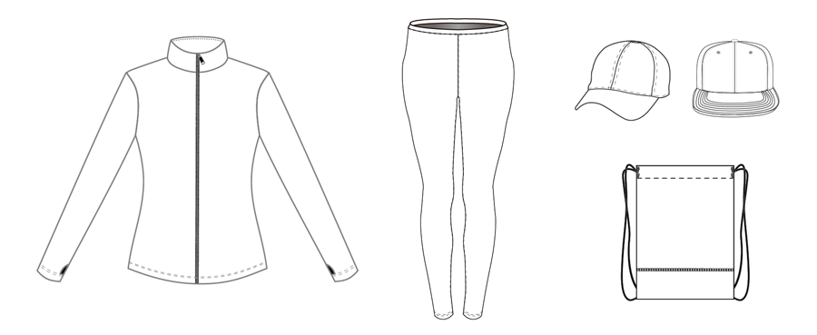 Dancewear range - sketches 2